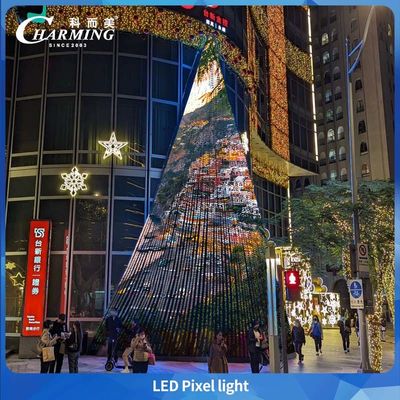 30 mm IP66 DC24V RGB Outdoor Aluminum Profile Permanente Led Natale Led Pixel Point Light