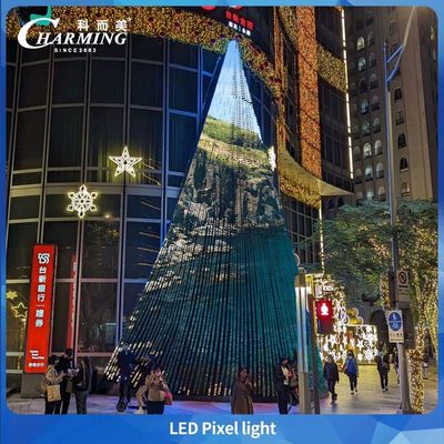 Affascinante Luce LED Pixel di Nuova Generazione 2025 40D 40×27.3mm IP66 Impermeabile Alloggiamento in PC Per Illuminazione di Attrazioni Turistiche e Decorazioni Architettoniche
