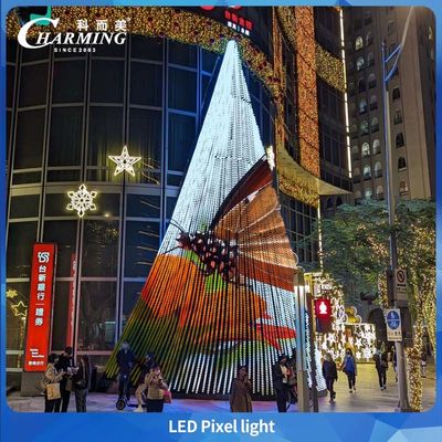 Affascinante luce pixel a marchio con RGB a colori IP66, utilizzabile per l'illuminazione di edifici e ponti