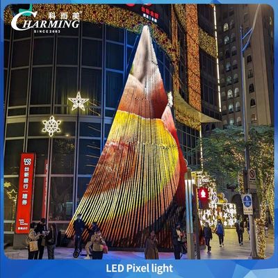 Incantevole 2025 Nuovo prodotto di innovazione LED Pixel Light 40D 40*27.3MM Materiale PC IP66 Attrazioni turistiche Decorazione
