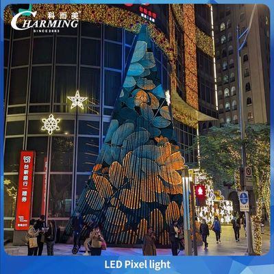 Luci a pixel a LED 50C SMD3535 IP66 Controllo SPI Luce esterna Decorazione murale esterna Illuminazione da palcoscenico