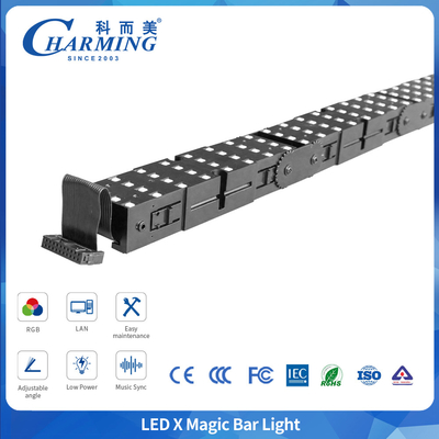140° Angolo di visione Materiale PC Crosta RGB Lunga durata Colorato Stupefacente Led Magic Bar Light