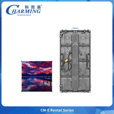 Charming Indoor CM-EE P2.604 Series Acque resistenti Full Color LED Display Screen per noleggio con armadio in lega di alluminio 500x500mm