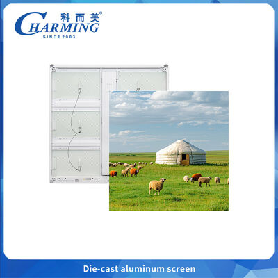 schermo all'aperto in alluminio P6.66 LED - IP65 resistente al sale alta dissipazione del calore facile installazione