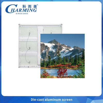 960x960mm Schermo in alluminio a fusione a stampa P6 esterni Led Board per installazioni fisse pubblicitarie