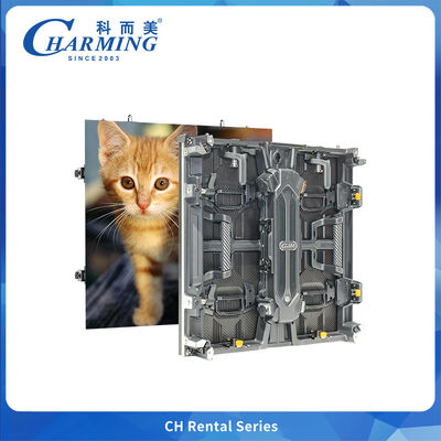 Display LED da esterno a forma creativa P3.91 Cabinet flessibile curvo ad angolo retto 7680Hz per festival di concerti