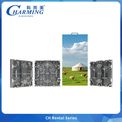 Serie CH Parete LED da Esterno – Cabinet Ultra-Sottile e Leggero in Alluminio pressofuso con Manutenzione Senza Attrezzi